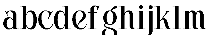 Bright Legacy DEMO Regular Font LOWERCASE