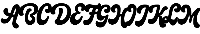 Bright Miracle Font UPPERCASE