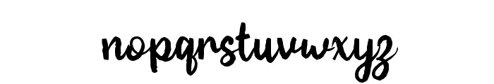 Bright Nature Font LOWERCASE