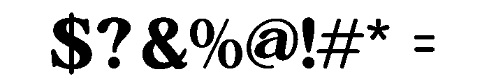 Bright Rustic DEMO VERSION Font OTHER CHARS