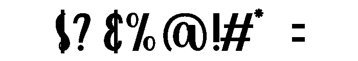 Bright Sunkiss Personal Use Onl Font OTHER CHARS