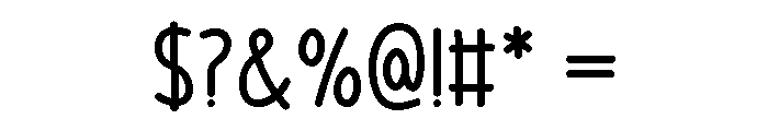 Bright Sunshine1 Font OTHER CHARS