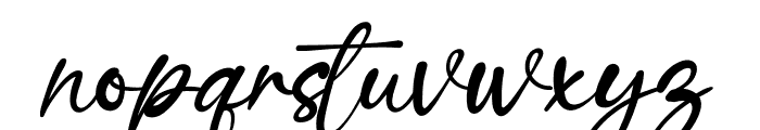 BrightCheerfulRegular Font LOWERCASE