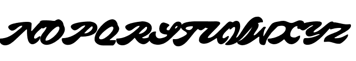 BrightSupplyDemo-Organic Font UPPERCASE