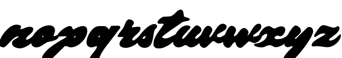 BrightSupplyDemo-Organic Font LOWERCASE