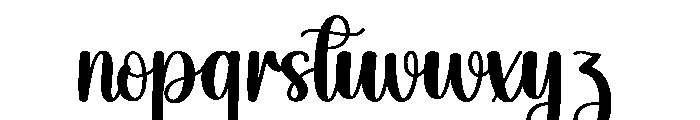 Brighten Font LOWERCASE