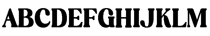 Brighters Peaceful Font UPPERCASE