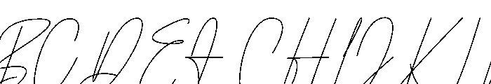Brightome Font UPPERCASE