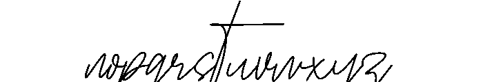 Brightome Font LOWERCASE