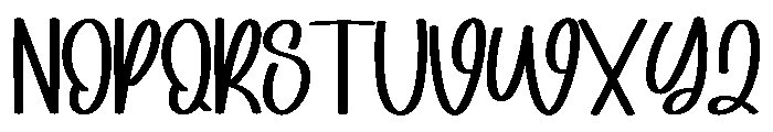 Brighton2 Font UPPERCASE