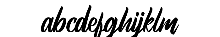 BrightsomeFreePersonalUse Font LOWERCASE