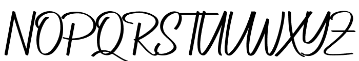 Brightwise Demo Font UPPERCASE