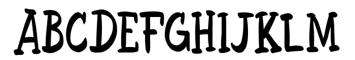 Brigita FREE Font UPPERCASE