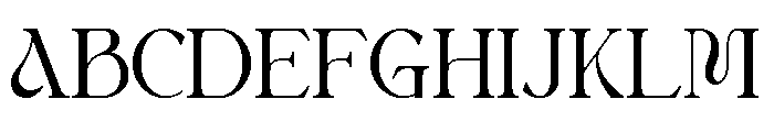 Brilega Fadone Font UPPERCASE