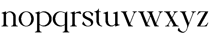 Brilega Fadone Font LOWERCASE