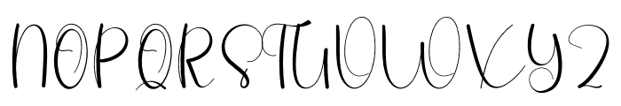 Briliant Calligraph Font UPPERCASE