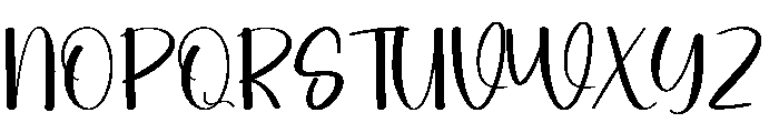Brilliant Beauty Font UPPERCASE