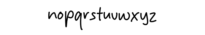 Brilliant Moment Font LOWERCASE