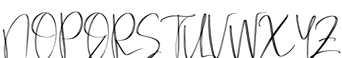 Brilliant Signature Font UPPERCASE
