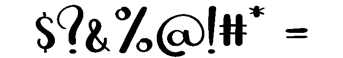Brilliant Soulmate Font OTHER CHARS