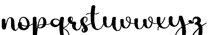 Brilliant Soulmate Font LOWERCASE