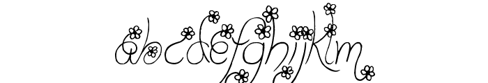 Bring on Spring Font LOWERCASE