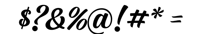Brisket Script PERSONAL USE Regular Font OTHER CHARS