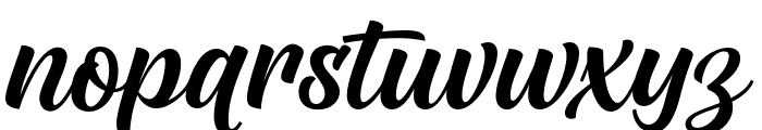 Brisket Script PERSONAL USE Regular Font LOWERCASE