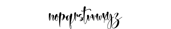 Brithany Modern - Personal Use Font LOWERCASE