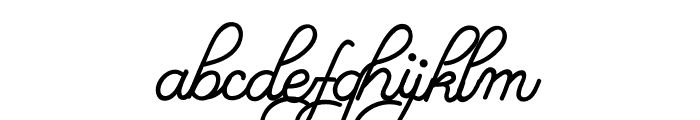 Brithasdine Free Font LOWERCASE