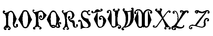 British Museum Font LOWERCASE