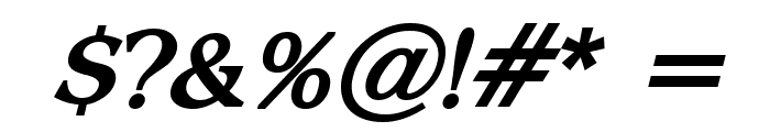 Broadsheet LDO Bold Italic Font OTHER CHARS