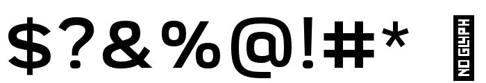 Broadwell-Standard Font OTHER CHARS