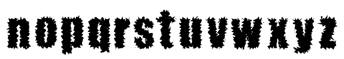 Brocaine Decade Font LOWERCASE