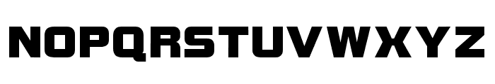 Brock Bold Font UPPERCASE