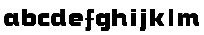 Brock Bold Font LOWERCASE