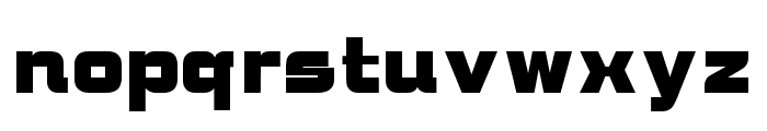 Brock Bold Font LOWERCASE