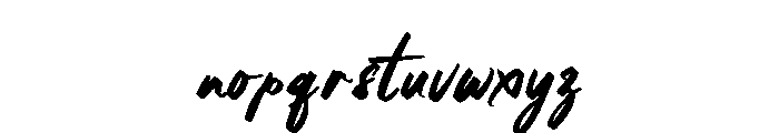 Brocolatos PERSONAL USE ONLY! Font LOWERCASE