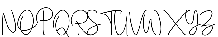 Broetown Signature Font UPPERCASE