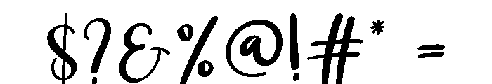 Broisther Font OTHER CHARS