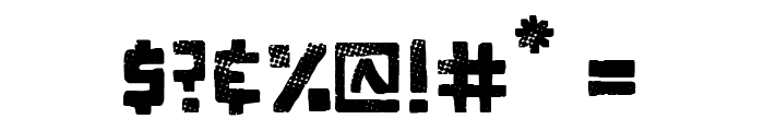 Broken Family Font OTHER CHARS