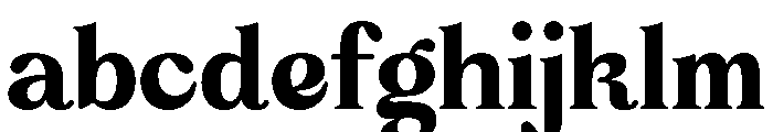 Broken Relent Font LOWERCASE