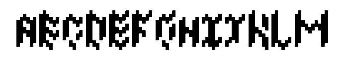 BrokenSignal Font UPPERCASE