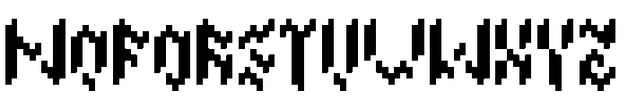 BrokenSignal Font UPPERCASE