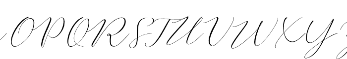 Bromo Plateau Script Font UPPERCASE