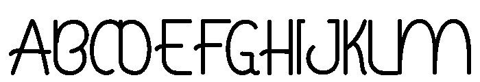 Brondown V Demo Font UPPERCASE