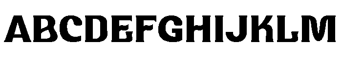 Bronetta Regular Font UPPERCASE