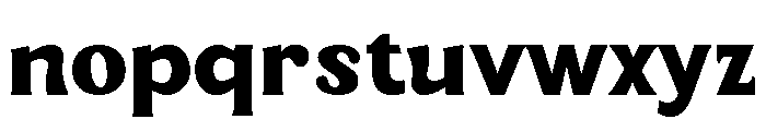 Bronetta Regular Font LOWERCASE