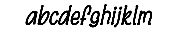Bronice Italic Font LOWERCASE