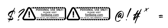 Bronskiy Font OTHER CHARS